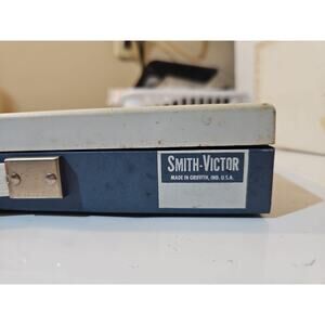 Smith Victor Metal Portable Slide Storage Case Dec 1963. Feb 1967.